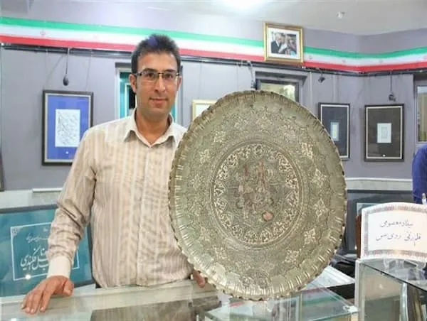 قیمت خرید قلم زنی شیراز + عکس